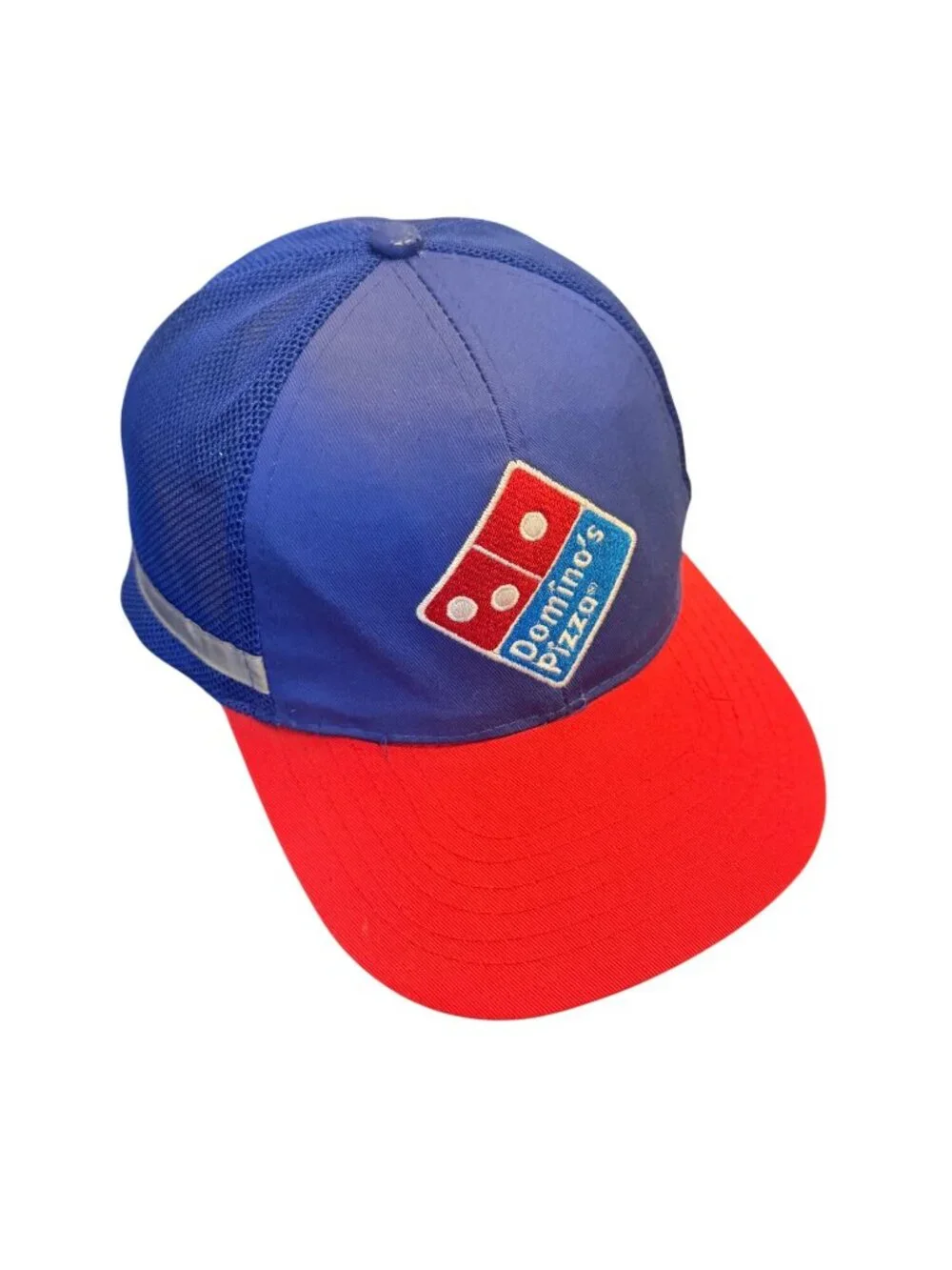 Dominos Pizza Vintage Blue & Red Mesh Snapback Hat